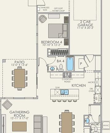 First Floor 4 br 4.5 ba