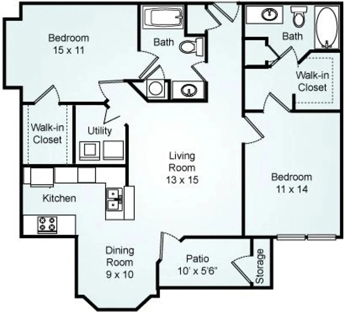 Floor plan B1 - The Butler