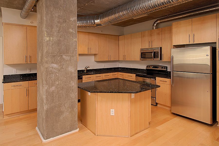 Spacious urban interiors topped off with high-end finishes