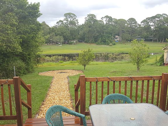 DECK AND FIRE PIT AREA