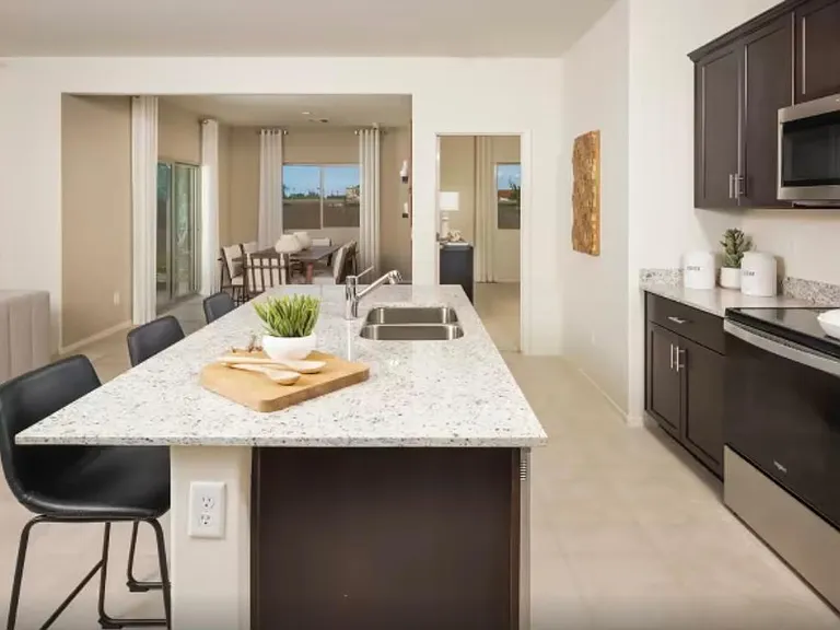 spacious kitchen