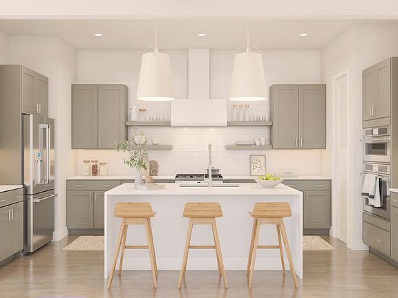 Kitchen with spacious countertops