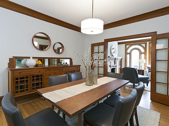Formal dining room.