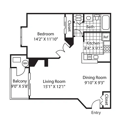 Floor plan Hamilton - Premium