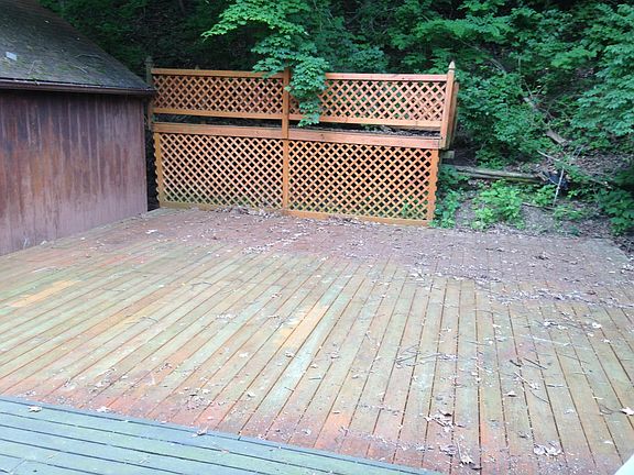 Large back deck