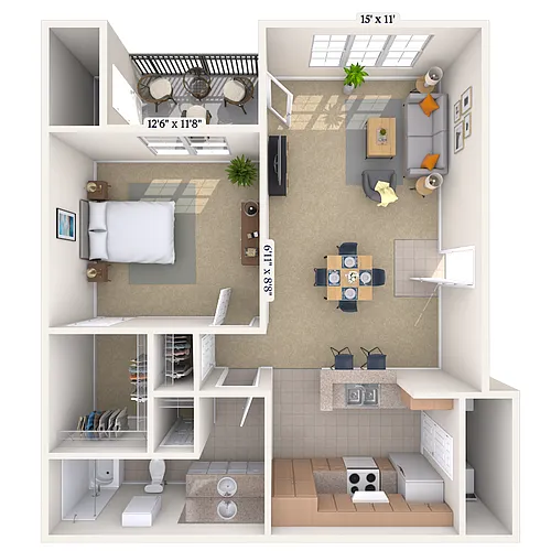 Floor plan The Jasmine