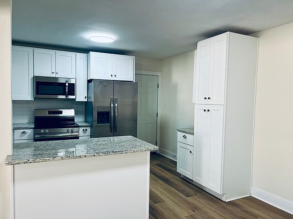 All new kitchen & entrance to garage