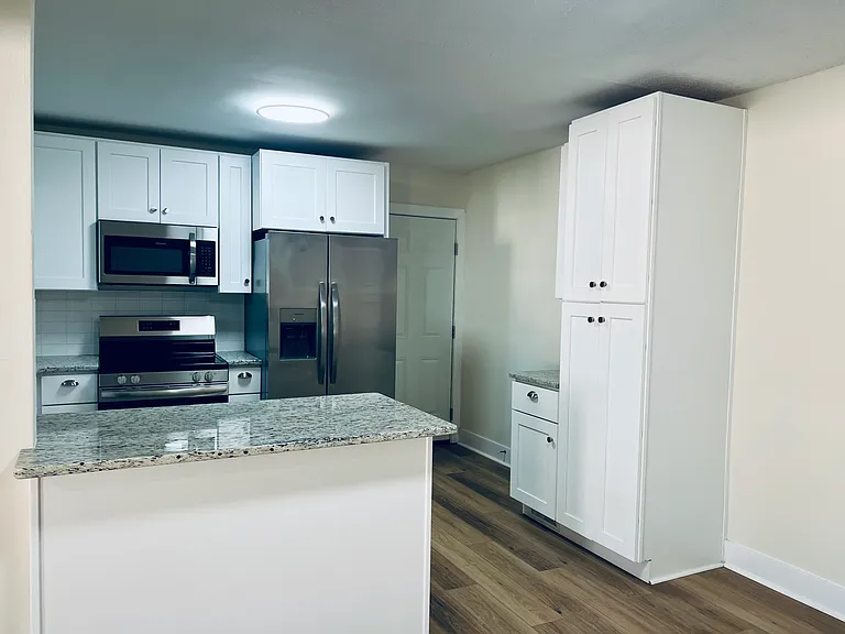 All new kitchen & entrance to garage
