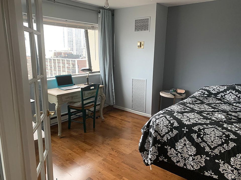 2nd Bedroom w/ French glass doors