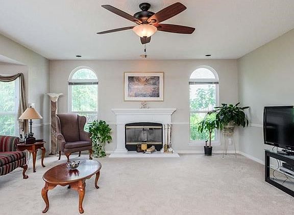 You're just weeks away from snuggling up reading a book and using this fabulous fireplace.