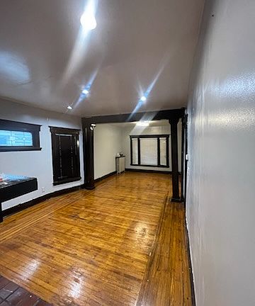 Living room with fire place TV are allowed for mounting