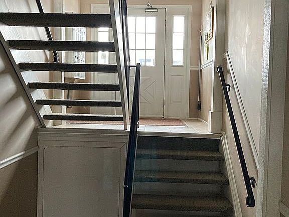 1st Level Unit, stairs down 