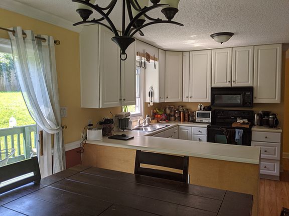view of kitchen from dining room