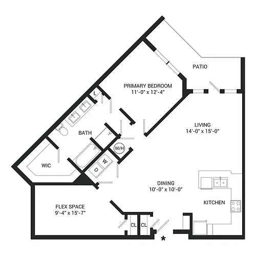 Floor plan Cyan