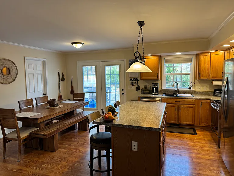 Spacious open floor plan.