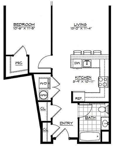 Floor plan 1G