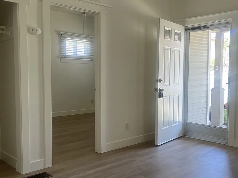 Living room and entrance