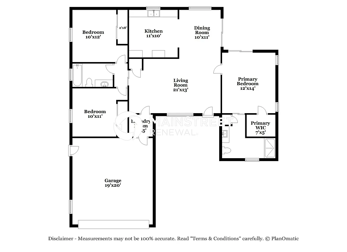 Floor Plan - 3021 Duar Ter