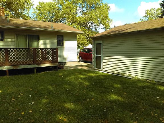 Back yard view