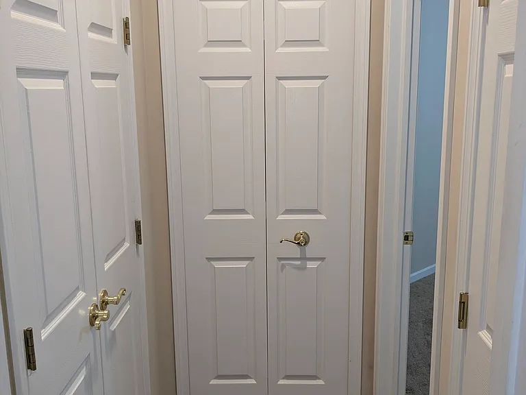 Hall from bathroom to second Bedroom