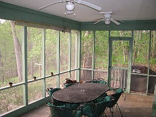 Screened porch