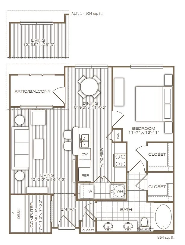 Floor plan Browery