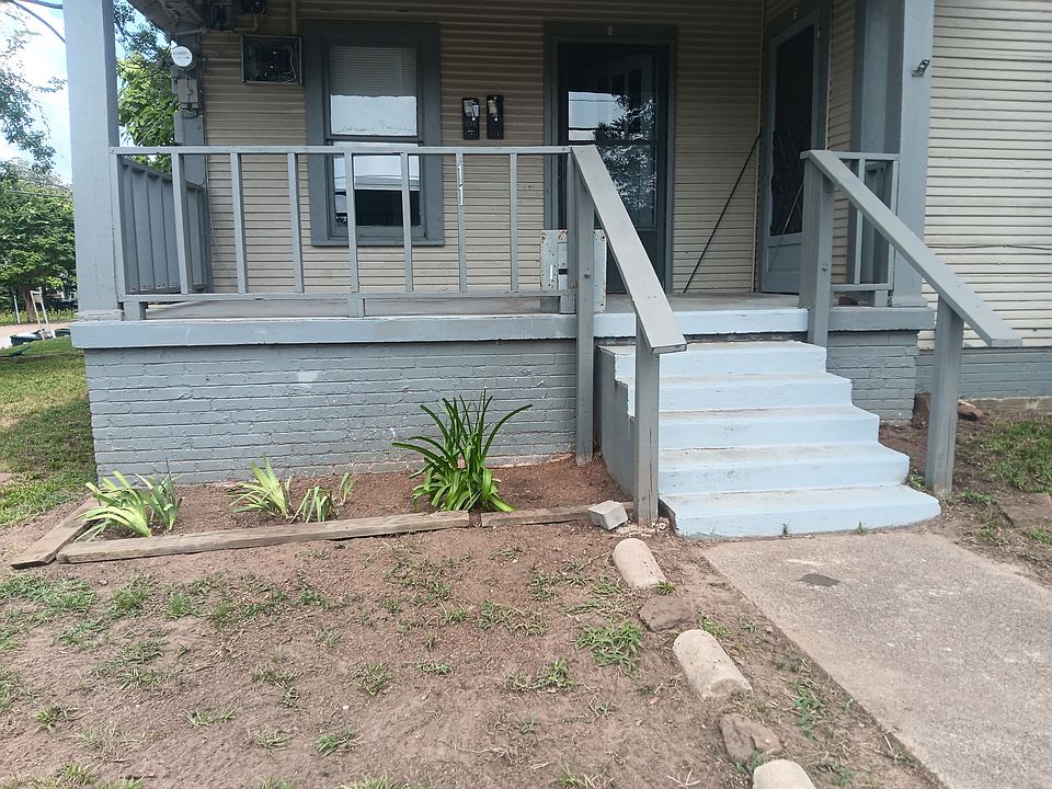 Front door and porch