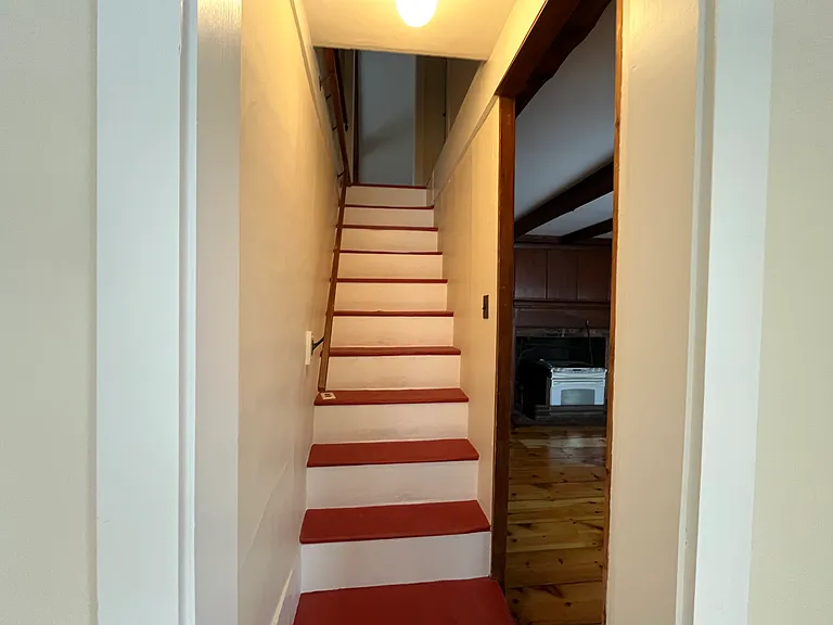 Stairs to second level (steep)