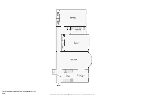 Floor plan 2 Bedroom