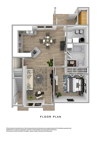 Floor plan 1 Bed