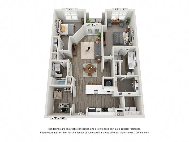 Floor plan Hominy