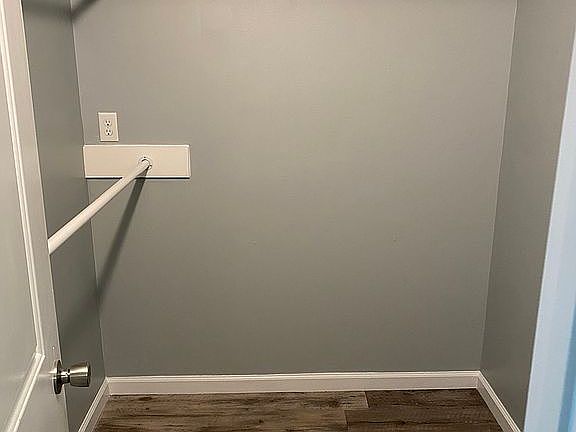 Apartment walk in closet