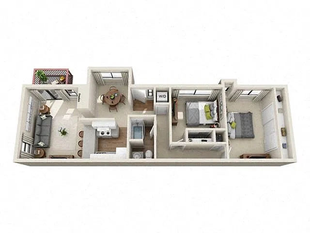 Floor plan The Sagebrush