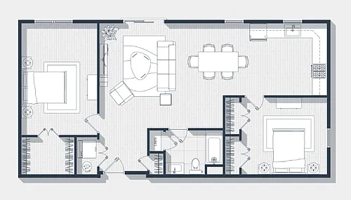Floor plan Sixth Floor Plan 1