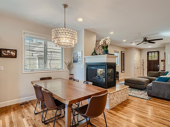 Dining room, Fireplace, Living Room