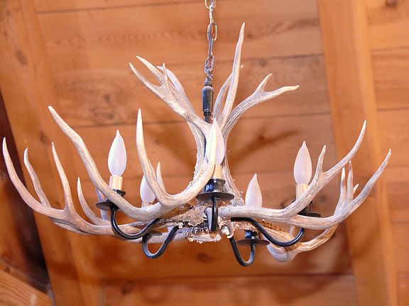 Dining room Antler Chandelier
