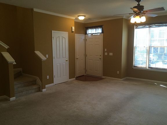 front door, closet, 1/2 bath