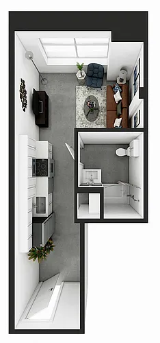 Floor plan Studio - Design 2