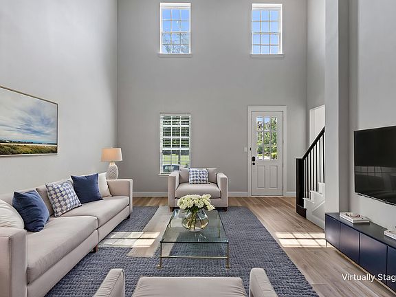 Living Room Virtually Staged
