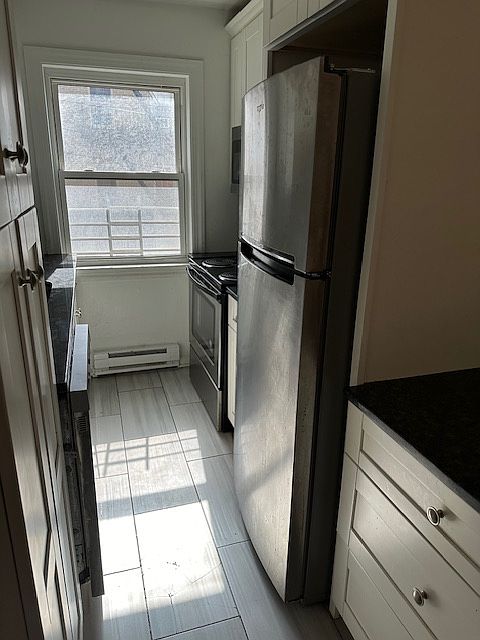 Kitchen with ceramic floor
