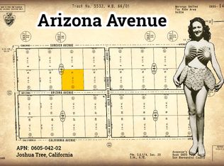 Arizona Ave, Joshua tree, CA 92252