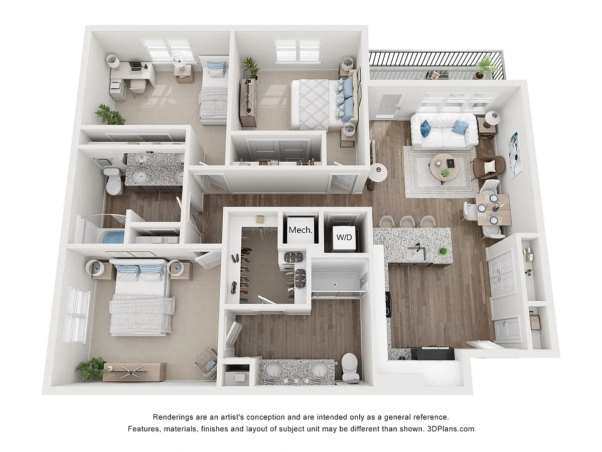 Floor plan C1
