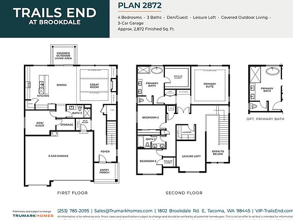 Trails End I Plan 2975 Floor Plan