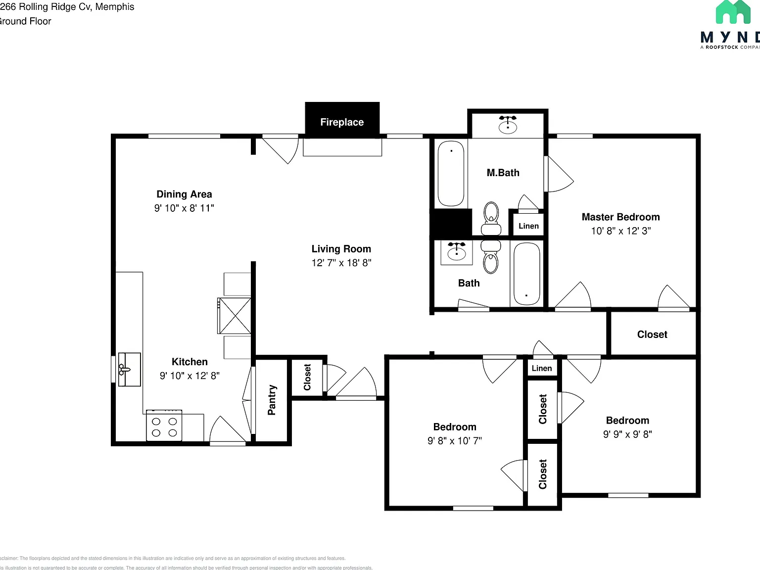 3 bed, 2.0 bath, 1195 sqft, $1,610 — Photo 2