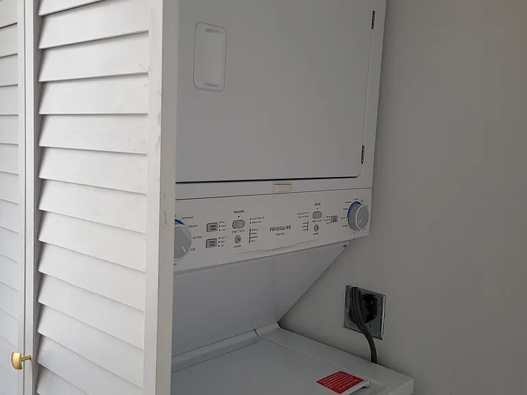 Downstairs washer/ dryer