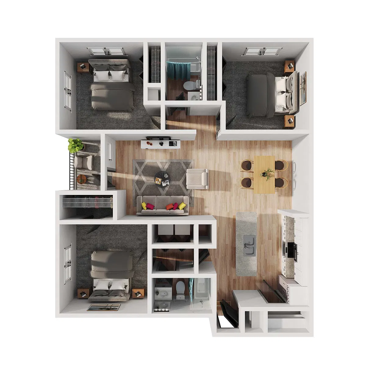 Floor plan C1