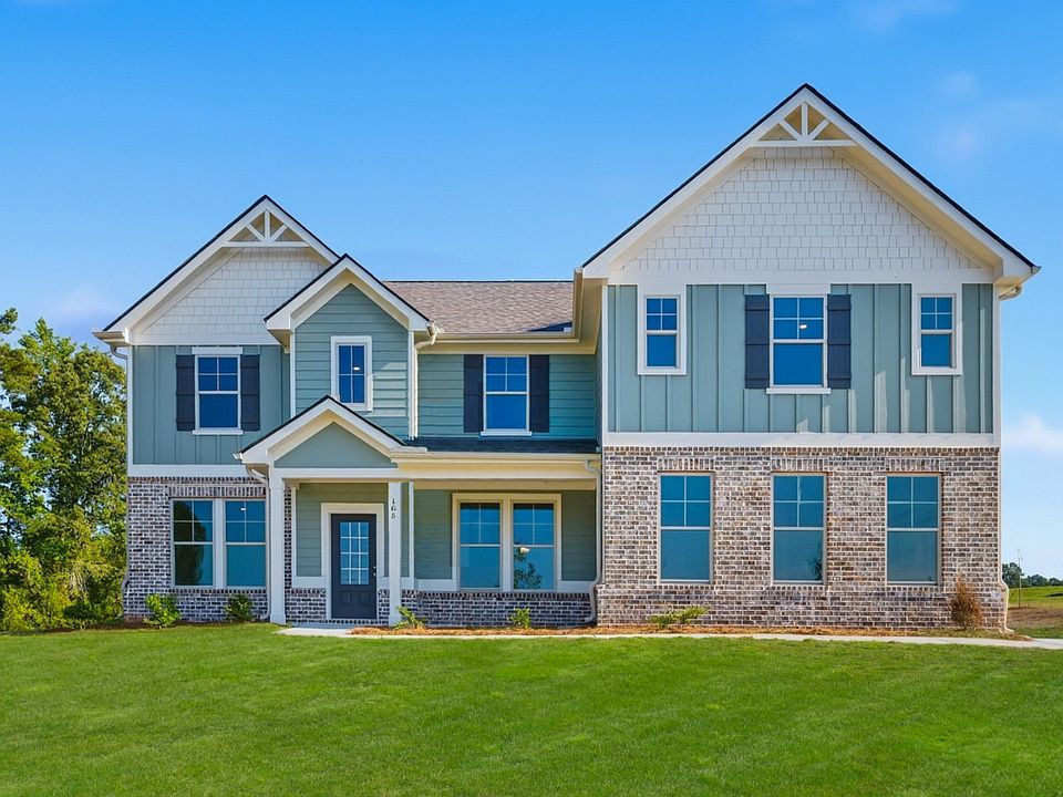 McKinley II two-story new construction estate-sized home with two-car side-entry garage at Brighton