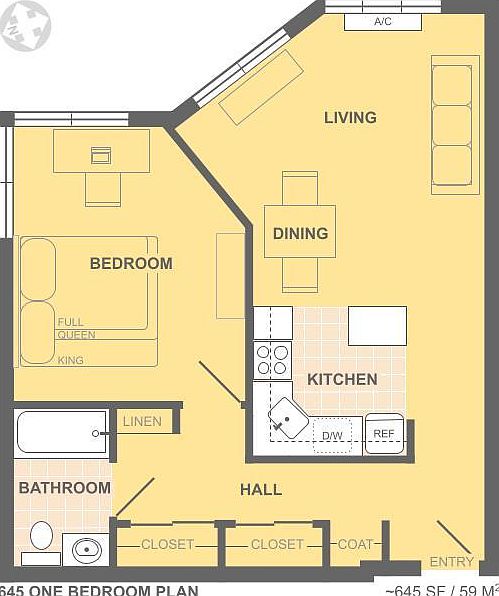 2nd image of 1415 SW Alder St #645
