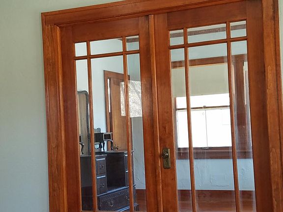 Original Oak French Doors.
