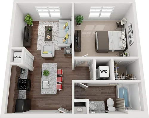 Floor plan The Neely